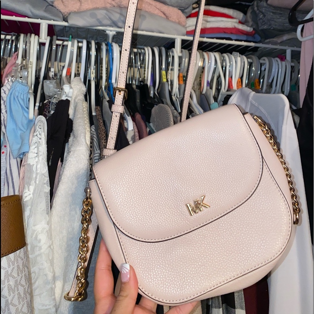 Pink Michael Kors cross body